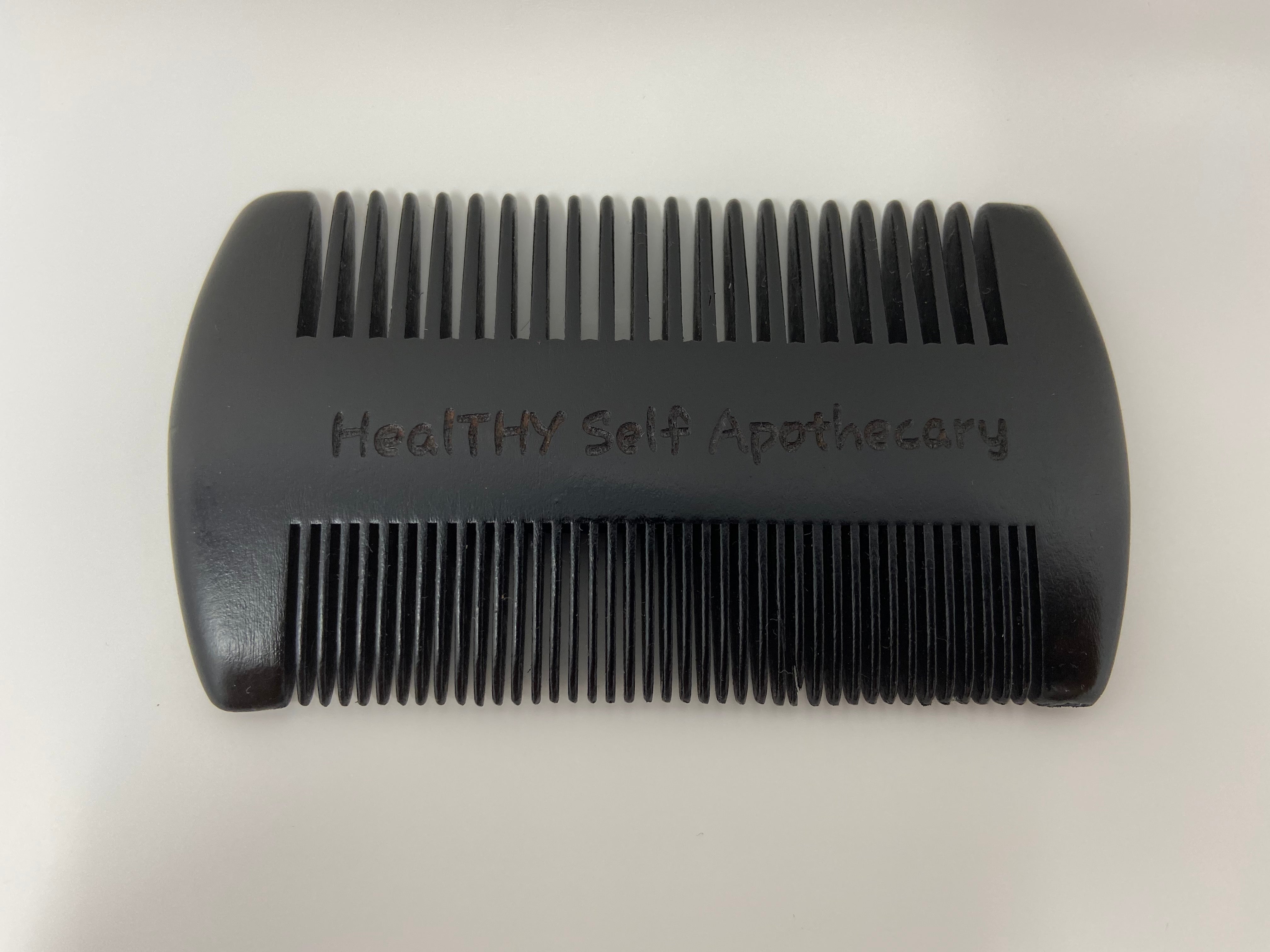 Oil Infused Wooden Beard Comb